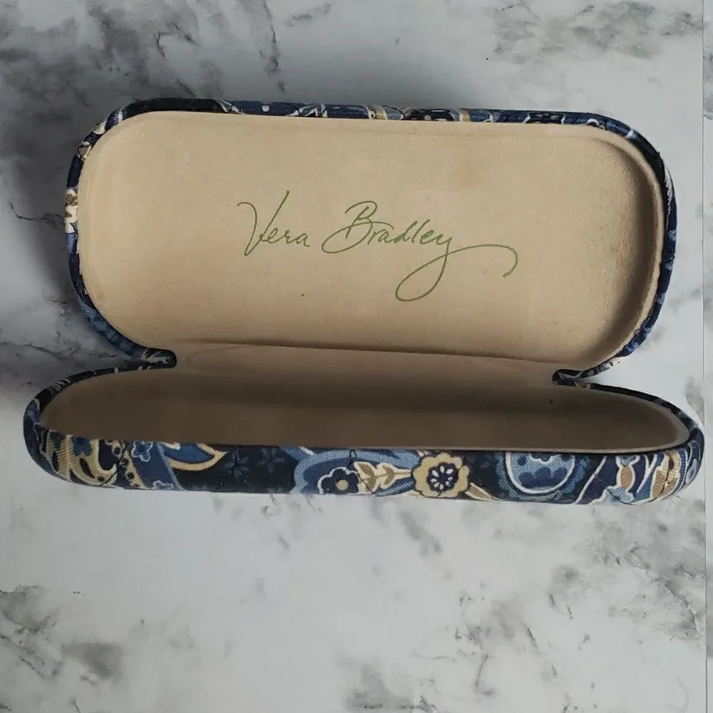 Vera Bradley Blue Glasses Case